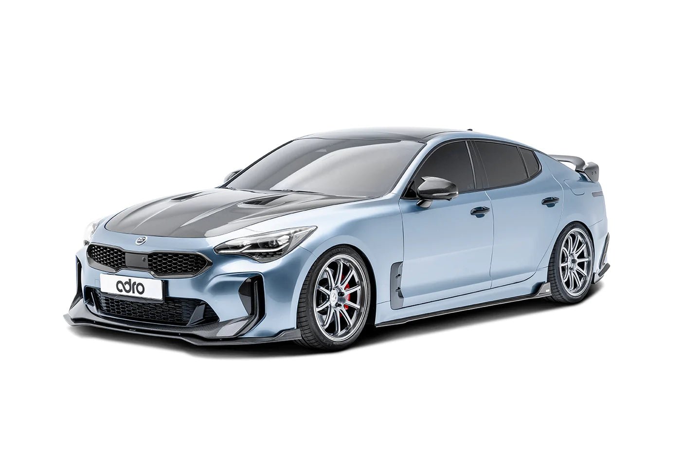 Kia Stinger Carbon Fibre Rear Wing Spoiler V3 by Adro (2018+) - AUTOID - Rear Spoilers - Adro