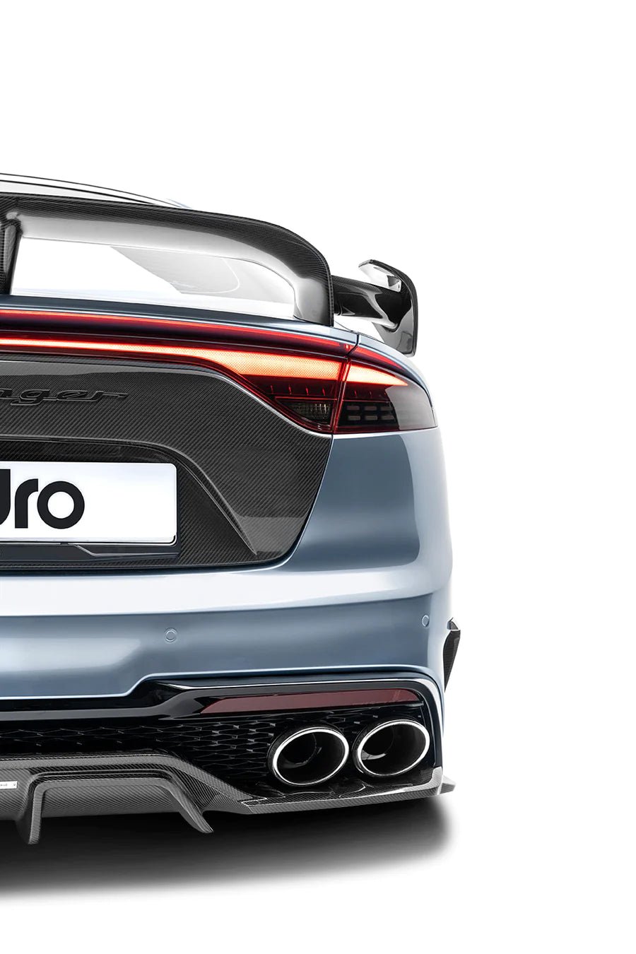 Kia Stinger Carbon Fibre Rear Wing Spoiler V3 by Adro (2018+) - AUTOID - Rear Spoilers - Adro