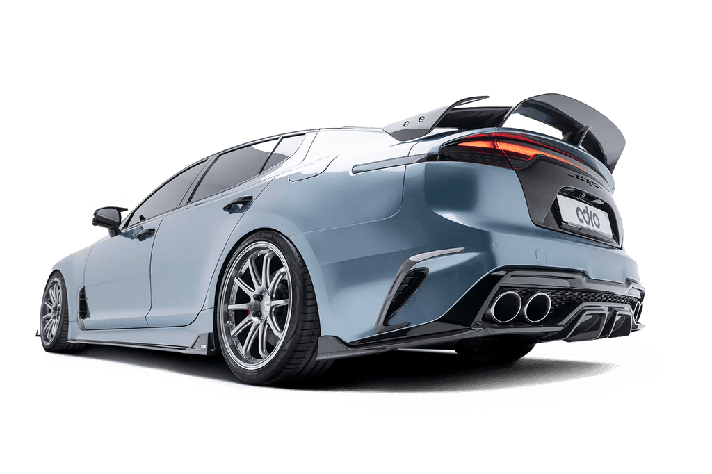Kia Stinger Carbon Fibre Rear Wing Spoiler V3 by Adro (2018+) - AUTOID® - Rear Spoilers - Adro