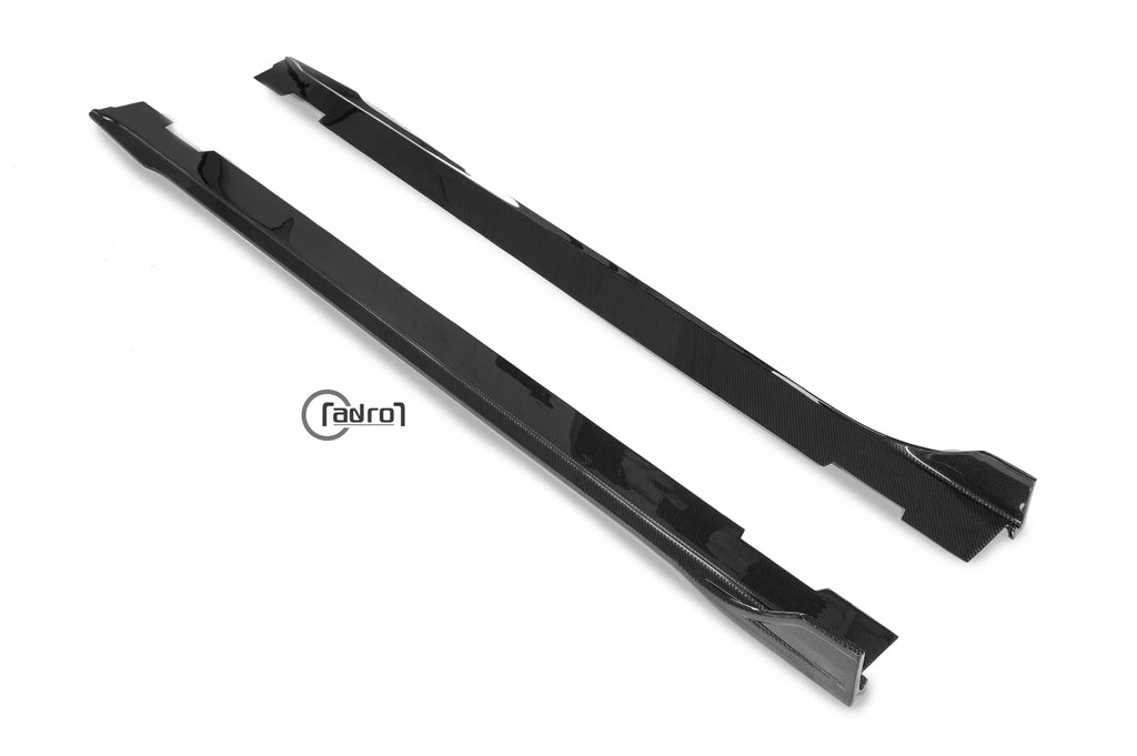 Kia Stinger Carbon Fibre Side Skirts V2 by Adro (2018+) - AUTOID® - Side Skirts & Winglets - Adro