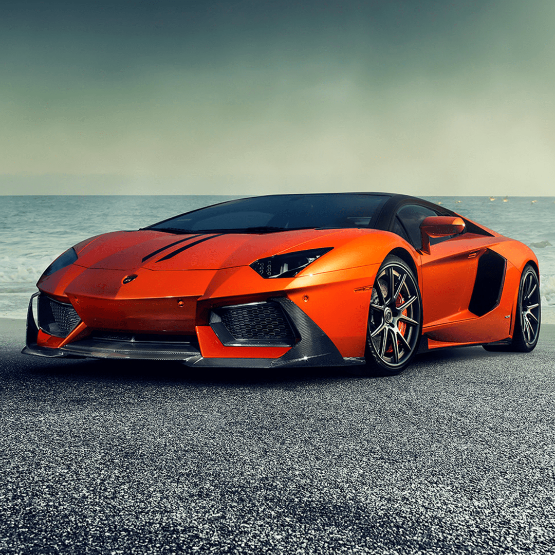 Lamborghini Aventador Zaragoza Edizione Aero Front Spoiler by Vorsteiner - AUTOID - Front Lips & Splitters - Vorsteiner