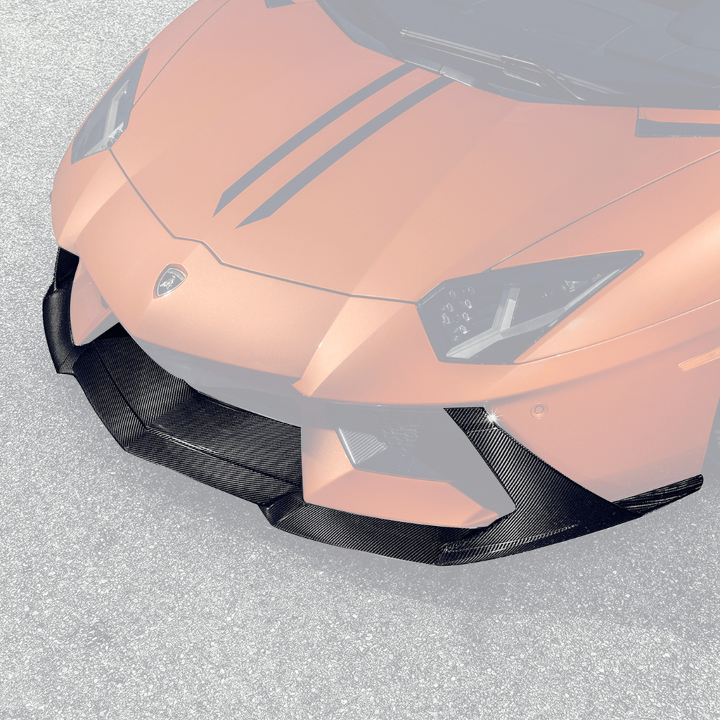 Lamborghini Aventador Zaragoza Edizione Aero Front Spoiler by Vorsteiner - AUTOID - Front Lips & Splitters - Vorsteiner