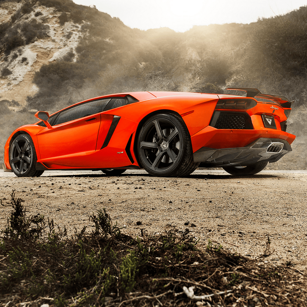 Lamborghini Aventador Zaragoza Edizione Aero Rear Diffuser by Vorsteiner - AUTOID® - Rear Diffusers - Vorsteiner