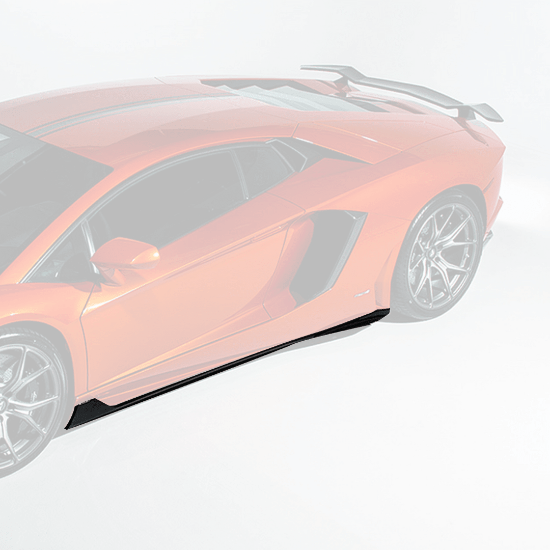 Lamborghini Aventador Zaragoza Edizione Aero Side Blades by Vorsteiner - AUTOID® - Side Skirts & Winglets - Vorsteiner