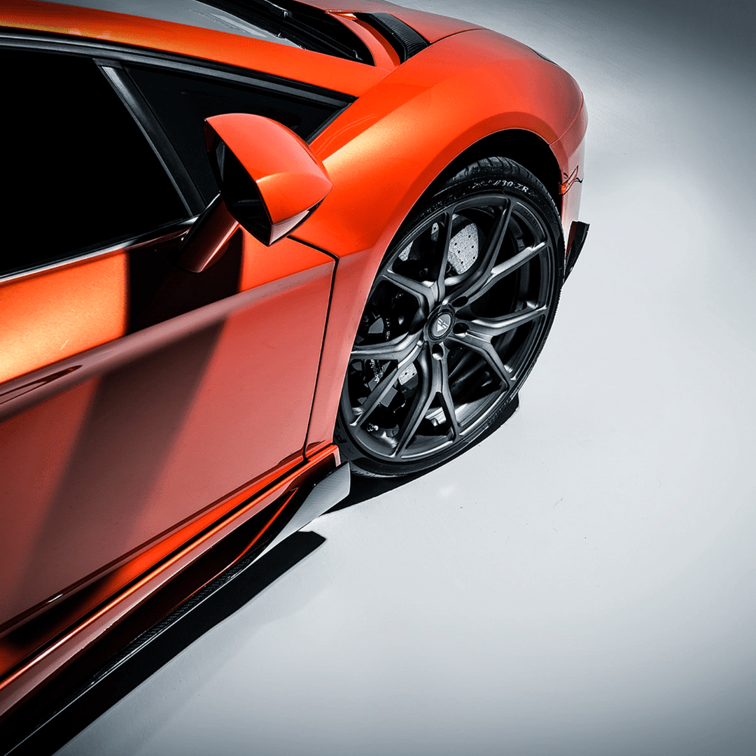 Lamborghini Aventador Zaragoza Edizione Aero Side Blades by Vorsteiner - AUTOID® - Side Skirts & Winglets - Vorsteiner