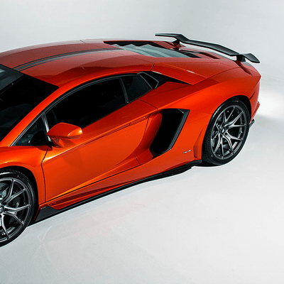 Lamborghini Aventador Zaragoza Edizione Aero Side Blades by Vorsteiner - AUTOID - Side Skirts & Winglets - Vorsteiner