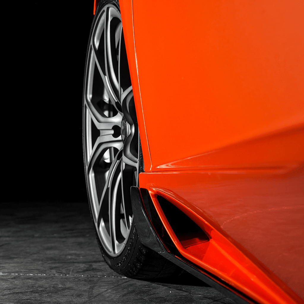 Lamborghini Aventador Zaragoza Edizione Aero Side Blades by Vorsteiner - AUTOID® - Side Skirts & Winglets - Vorsteiner