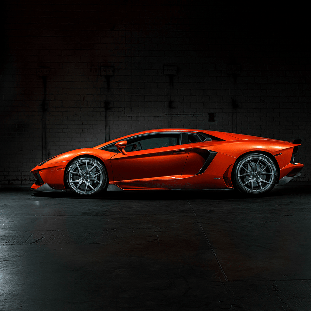 Lamborghini Aventador Zaragoza Edizione Aero Side Blades by Vorsteiner - AUTOID® - Side Skirts & Winglets - Vorsteiner