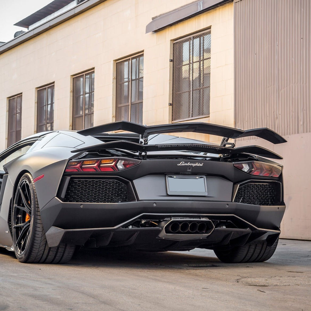 Lamborghini Aventador Zaragoza Edizione Aero Wing by Vorsteiner - AUTOID® - Rear Wings - Vorsteiner