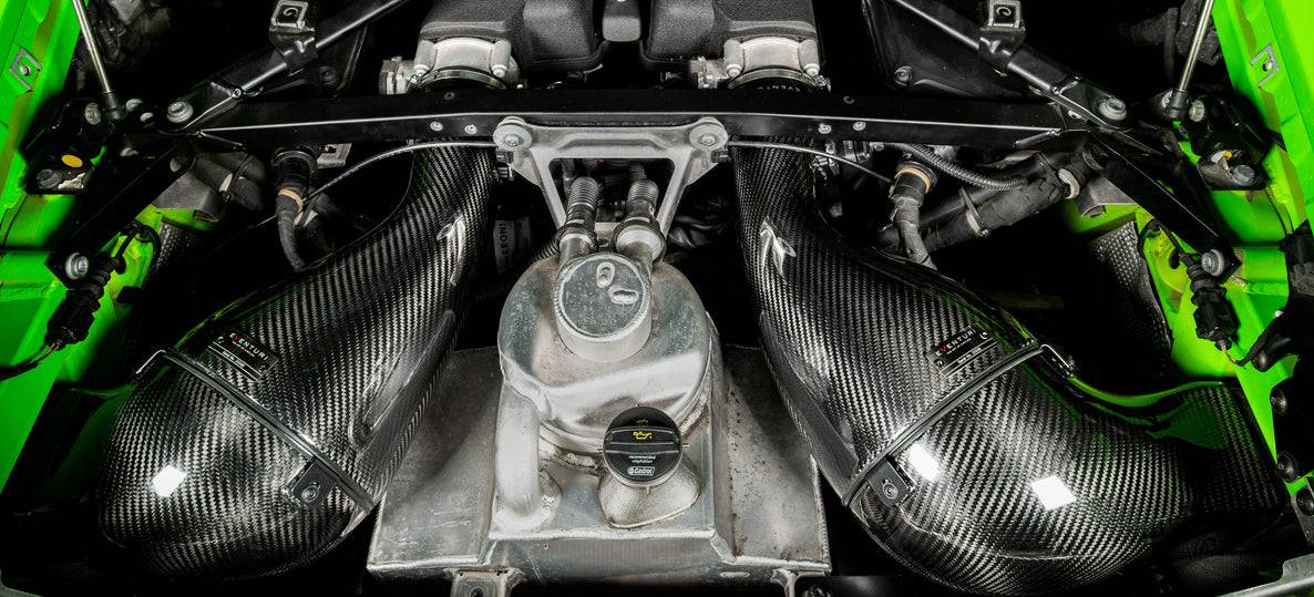 Lamborghini Huracan Eventuri Carbon Fibre Intake Kit (2014+) - AUTOID® - Air Intakes - Eventuri
