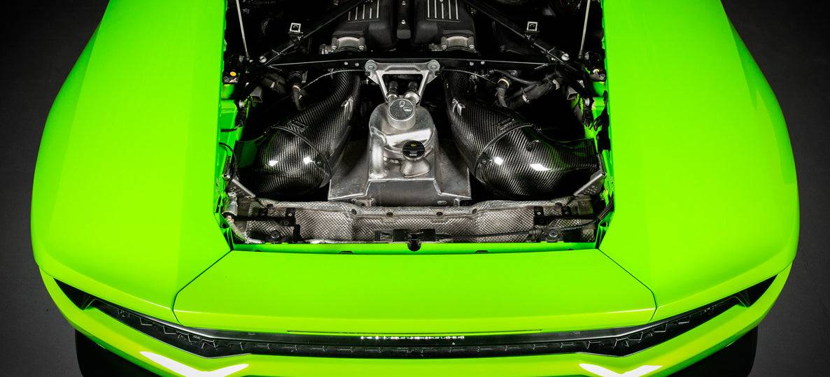 Lamborghini Huracan Eventuri Carbon Fibre Intake Kit (2014+) - AUTOID® - Air Intakes - Eventuri