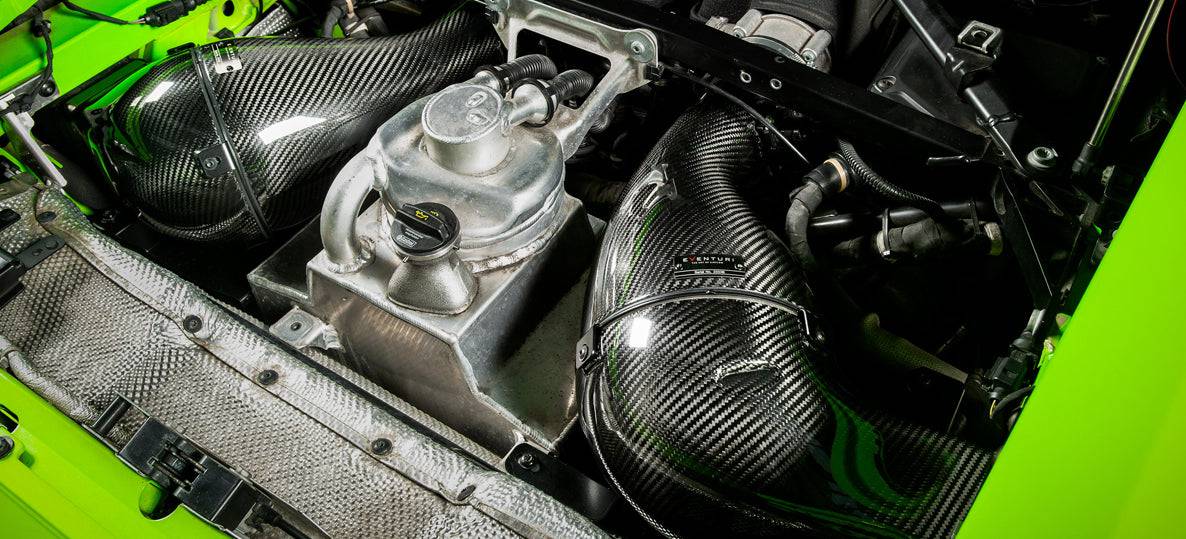 Lamborghini Huracan Eventuri Carbon Fibre Intake Kit (2014+) - AUTOID® - Air Intakes - Eventuri
