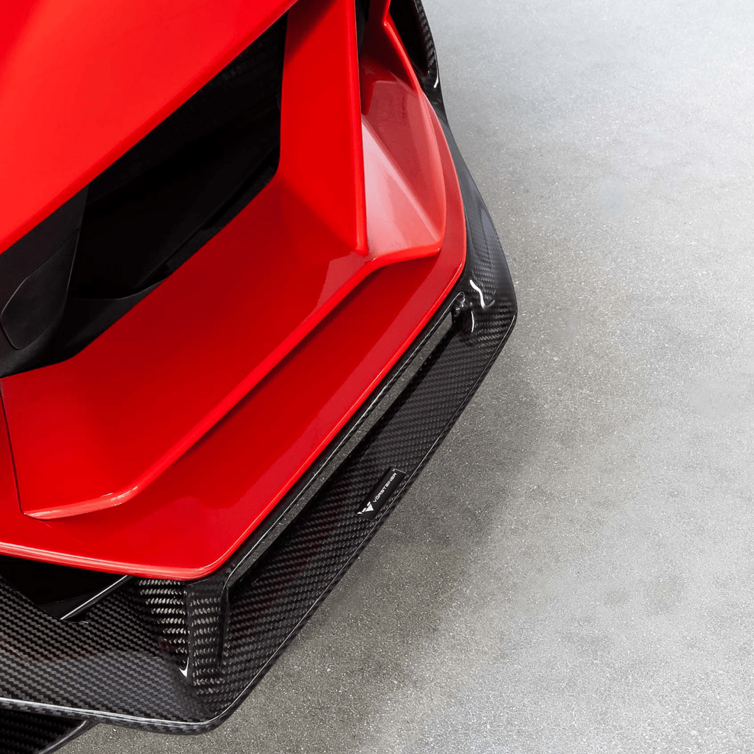Lamborghini Huracan EVO Edizione Front Spoiler by Vorsteiner - AUTOID - Front Lips & Splitters - Vorsteiner