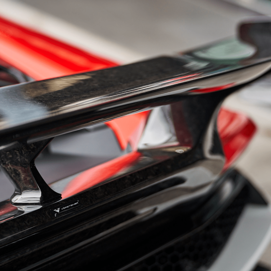 Lamborghini Huracan EVO Monza Edizione Rear Wing w/ Integrated Decklid by Vorsteiner - AUTOID® - Rear Wings - Vorsteiner