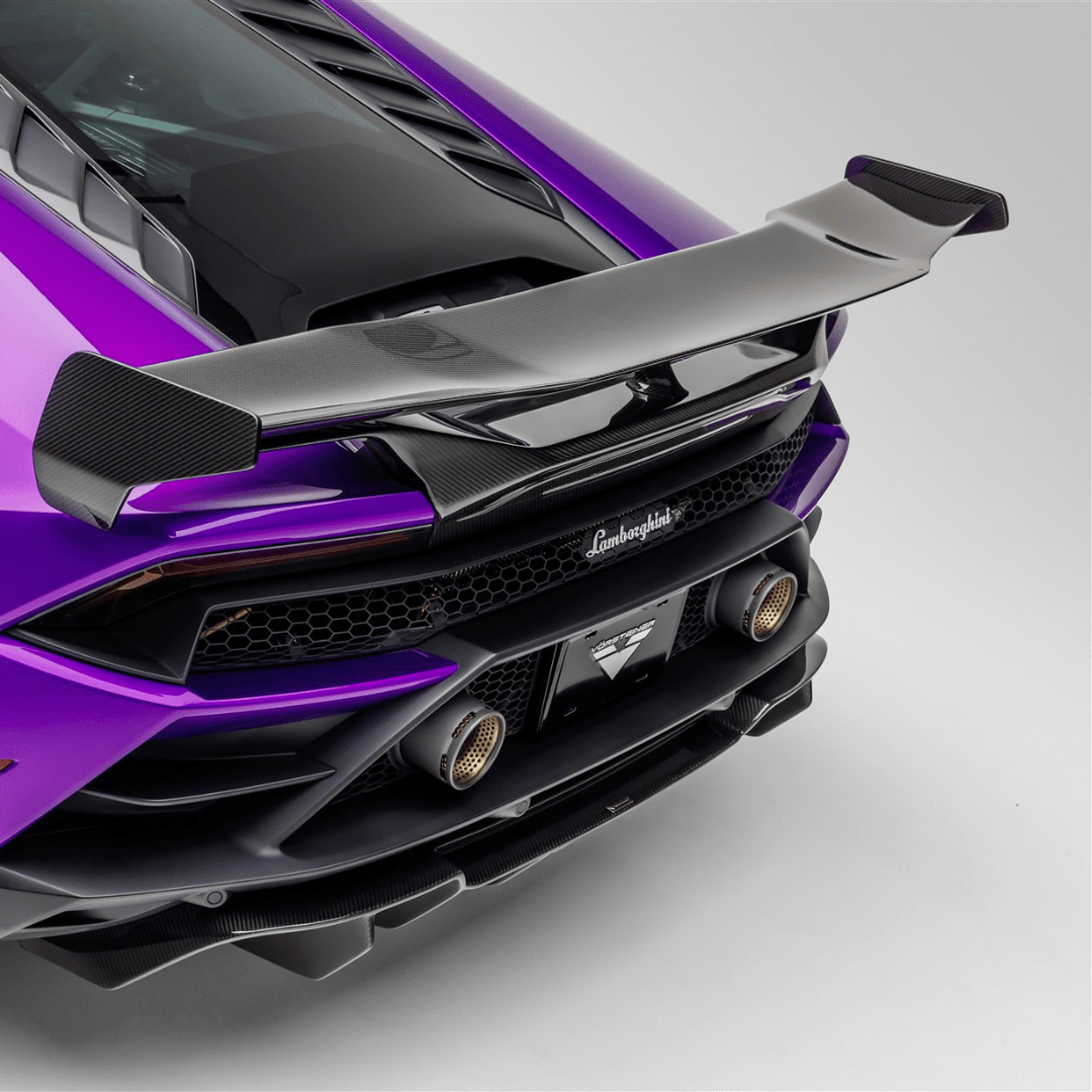 Lamborghini Huracan EVO Monza Edizione Rear Wing w/ Integrated Decklid by Vorsteiner - AUTOID - Rear Wings - Vorsteiner