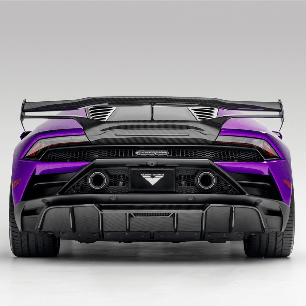 Lamborghini Huracan EVO Monza Edizione Rear Wing w/ Integrated Decklid by Vorsteiner - AUTOID® - Rear Wings - Vorsteiner
