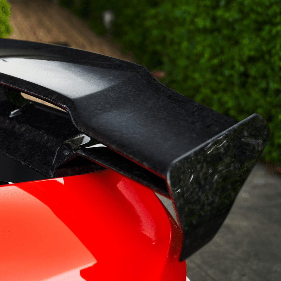Lamborghini Huracan EVO Monza Edizione Rear Wing w/ Integrated Decklid by Vorsteiner - AUTOID® - Rear Wings - Vorsteiner