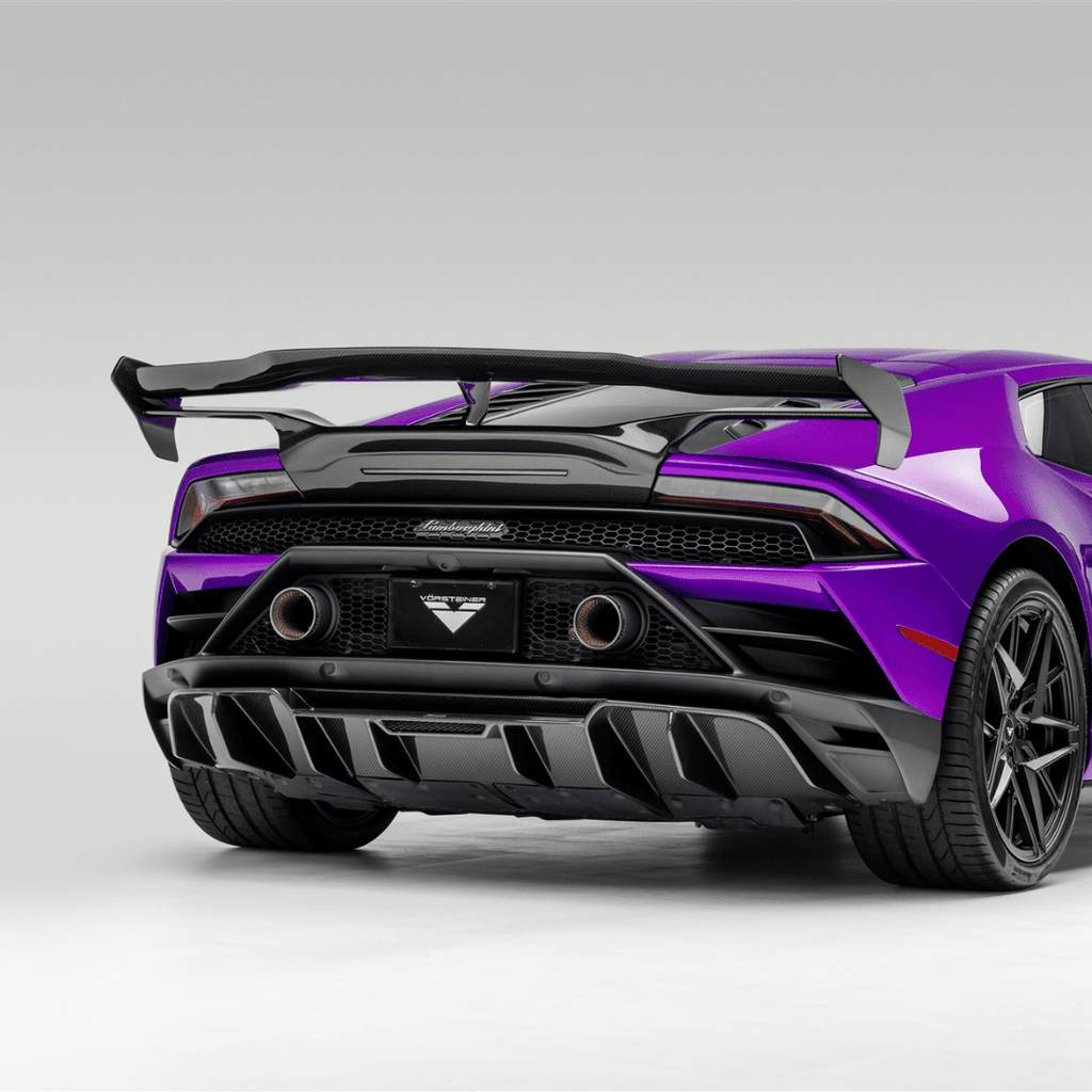 Lamborghini Huracan EVO Monza Edizione Rear Wing w/ Integrated Decklid by Vorsteiner - AUTOID® - Rear Wings - Vorsteiner