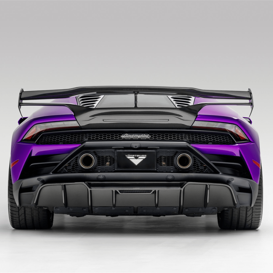 Lamborghini Huracan EVO Monza Edizione Rear Wing w/ Integrated Decklid by Vorsteiner - AUTOID - Rear Wings - Vorsteiner