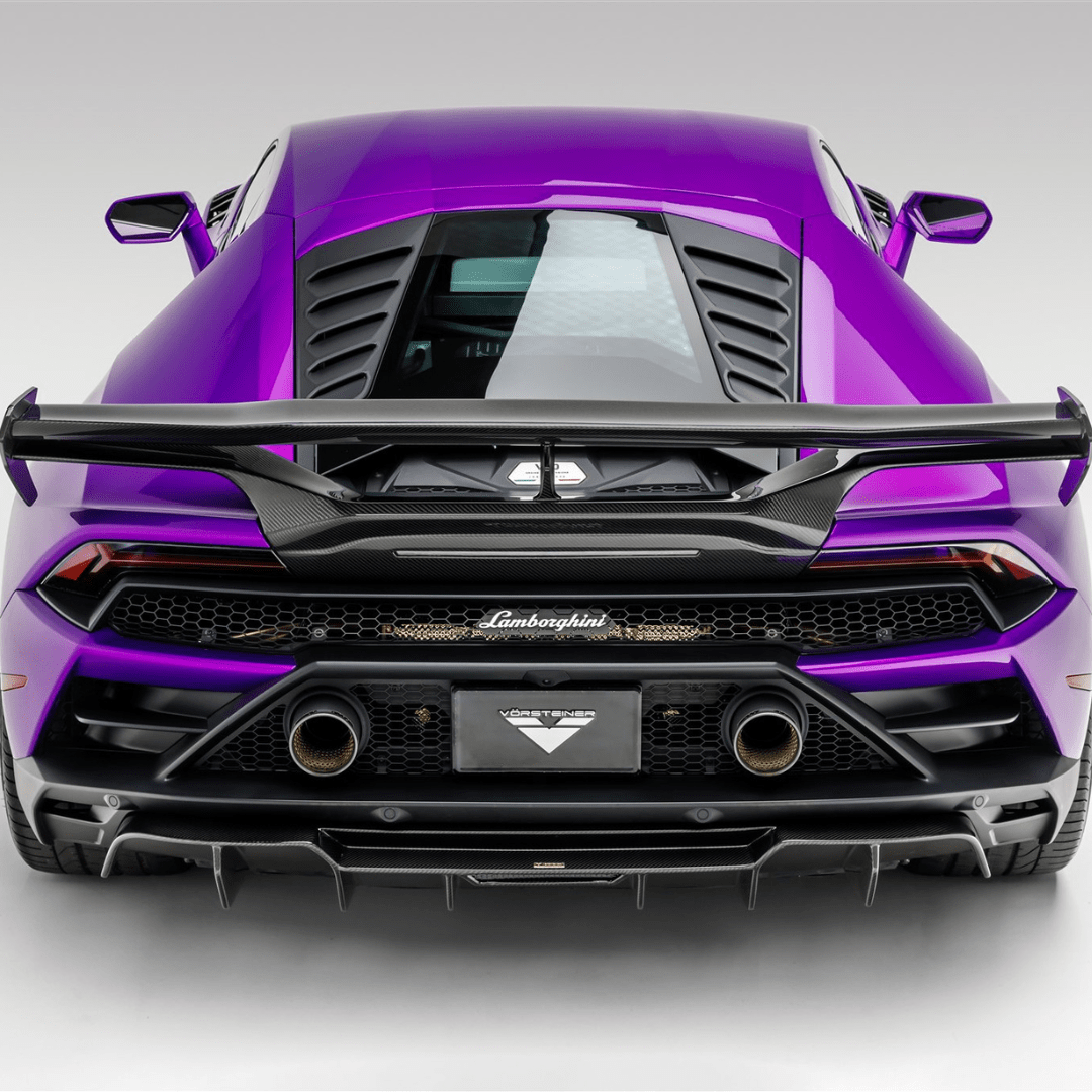 Lamborghini Huracan EVO Monza Edizione Rear Wing w/ Integrated Decklid by Vorsteiner - AUTOID® - Rear Wings - Vorsteiner