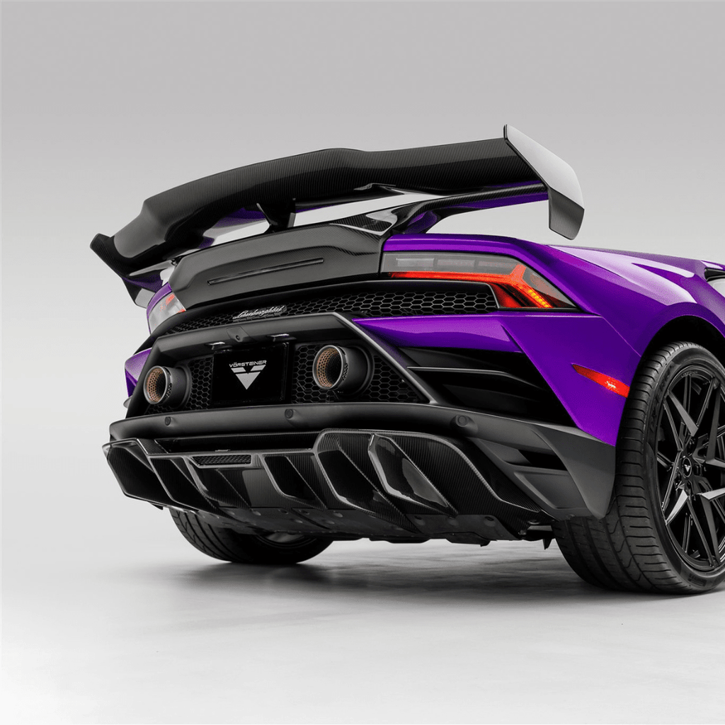 Lamborghini Huracan EVO Monza Edizione Rear Wing w/ Integrated Decklid by Vorsteiner - AUTOID® - Rear Wings - Vorsteiner