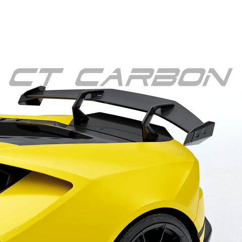 Lamborghini Huracan LP580, LP610-4 & Evo Pre-Preg Carbon Fibre Rear Spoiler Wing - AUTOID® - Rear Wings - CT Design