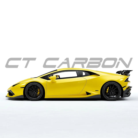 Lamborghini Huracan LP580, LP610-4 & Evo Pre-Preg Carbon Fibre Rear Spoiler Wing - AUTOID® - Rear Wings - CT Design