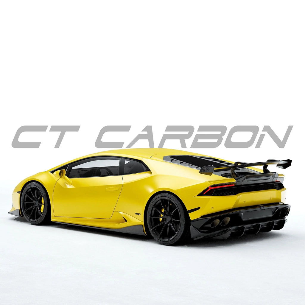 Lamborghini Huracan LP610-4 Pre-Preg Carbon Fibre Side Skirts - AUTOID® - Side Skirts & Winglets - CT Design