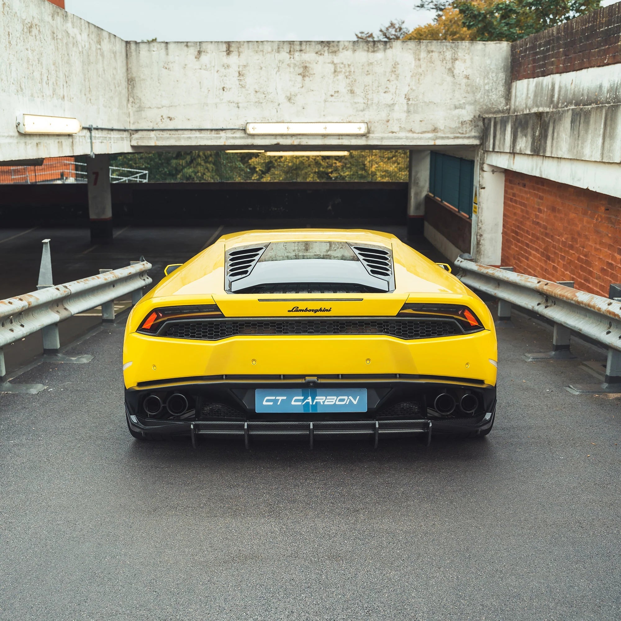 Lamborghini Huracan LP610 Pre - Preg Carbon Fibre Rear Diffuser - AUTOID - Rear Diffusers - CT Design