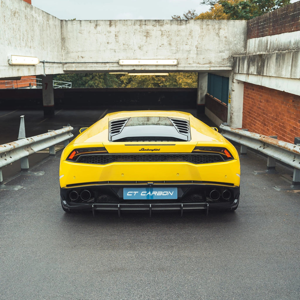 Lamborghini Huracan LP610 Pre-Preg Carbon Fibre Rear Diffuser - AUTOID® - Rear Diffusers - CT Design