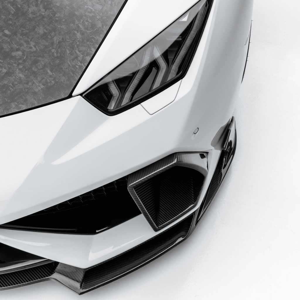 Lamborghini Huracan Mondiale Edizione Aero Air Intake Bezels by Vorsteiner - AUTOID® - Bumper Inserts & Trim - Vorsteiner