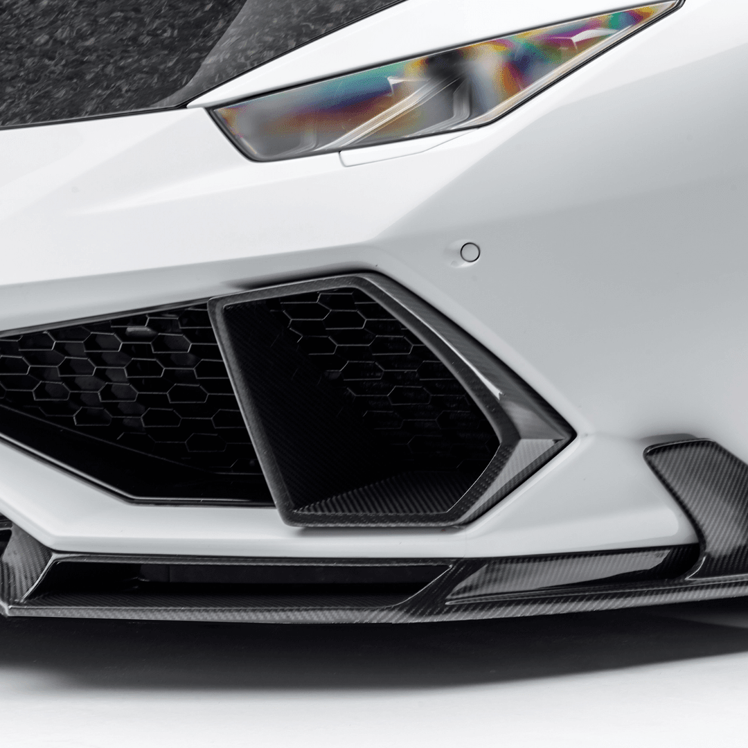 Lamborghini Huracan Mondiale Edizione Aero Air Intake Bezels by Vorsteiner - AUTOID® - Bumper Inserts & Trim - Vorsteiner