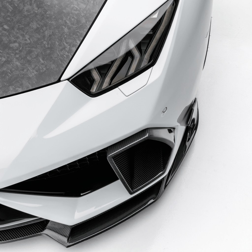 Lamborghini Huracan Mondiale Edizione Aero Air Intake Bezels by Vorsteiner - AUTOID - Bumper Inserts & Trim - Vorsteiner