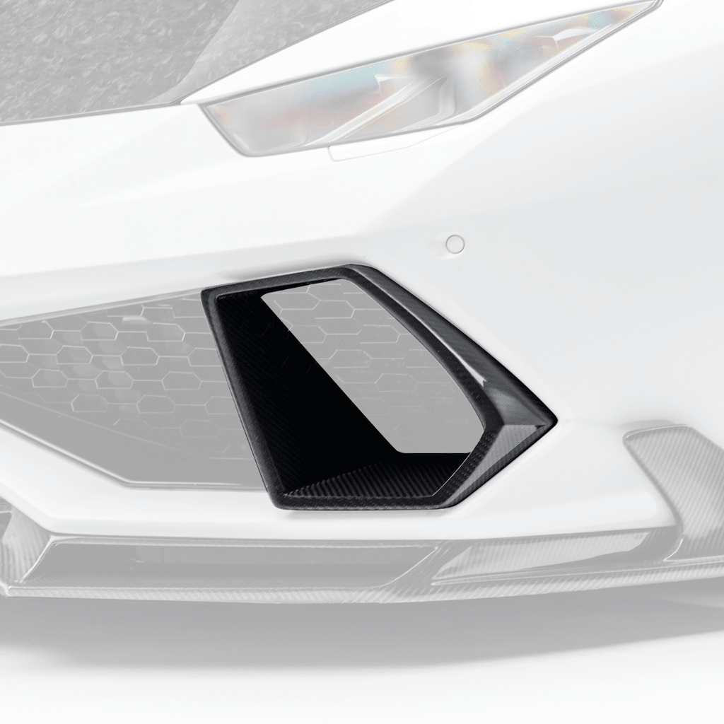 Lamborghini Huracan Mondiale Edizione Aero Air Intake Bezels by Vorsteiner - AUTOID® - Bumper Inserts & Trim - Vorsteiner