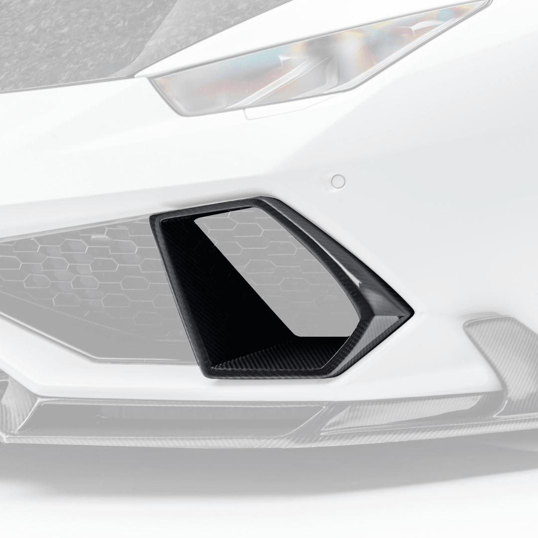 Lamborghini Huracan Mondiale Edizione Aero Air Intake Bezels by Vorsteiner - AUTOID® - Bumper Inserts & Trim - Vorsteiner