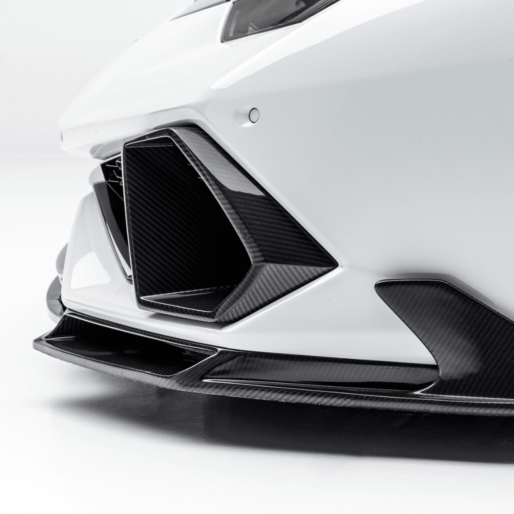Lamborghini Huracan Mondiale Edizione Aero Air Intake Bezels by Vorsteiner - AUTOID® - Bumper Inserts & Trim - Vorsteiner