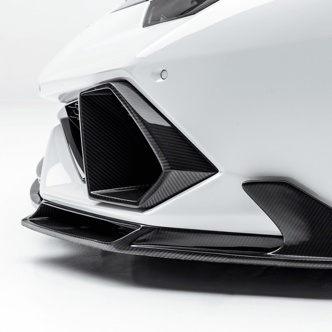 Lamborghini Huracan Mondiale Edizione Aero Air Intake Bezels by Vorsteiner - AUTOID® - Bumper Inserts & Trim - Vorsteiner