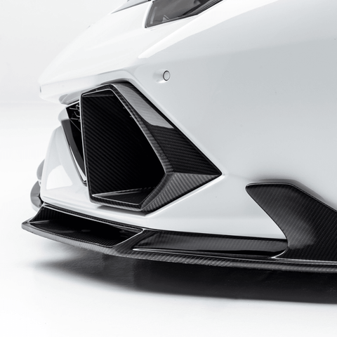 Lamborghini Huracan Mondiale Edizione Aero Air Intake Bezels by Vorsteiner - AUTOID® - Bumper Inserts & Trim - Vorsteiner