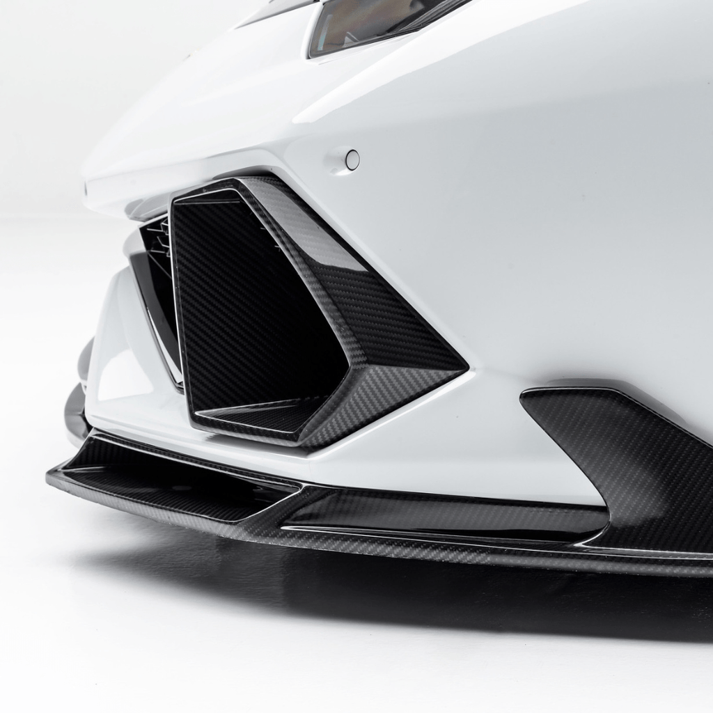 Lamborghini Huracan Mondiale Edizione Aero Air Intake Bezels by Vorsteiner - AUTOID - Bumper Inserts & Trim - Vorsteiner