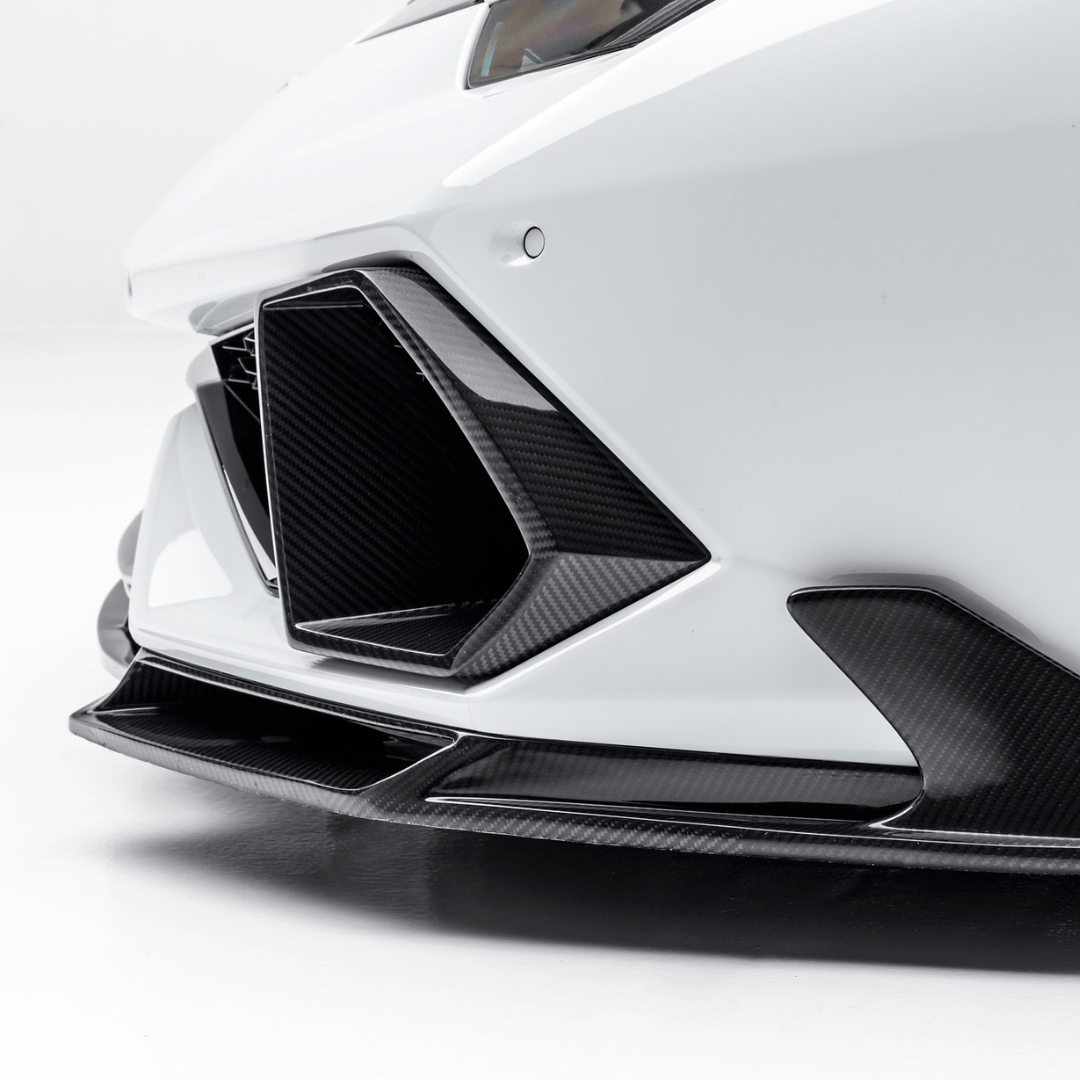 Lamborghini Huracan Mondiale Edizione Aero Air Intake Bezels by Vorsteiner - AUTOID - Bumper Inserts & Trim - Vorsteiner