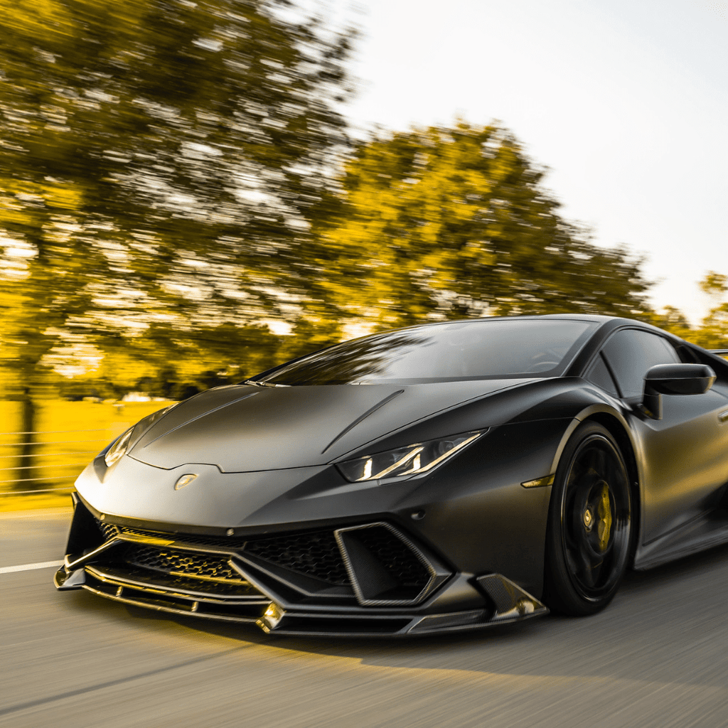 Lamborghini Huracan Mondiale Edizione Aero Air Intake Bezels by Vorsteiner - AUTOID® - Bumper Inserts & Trim - Vorsteiner