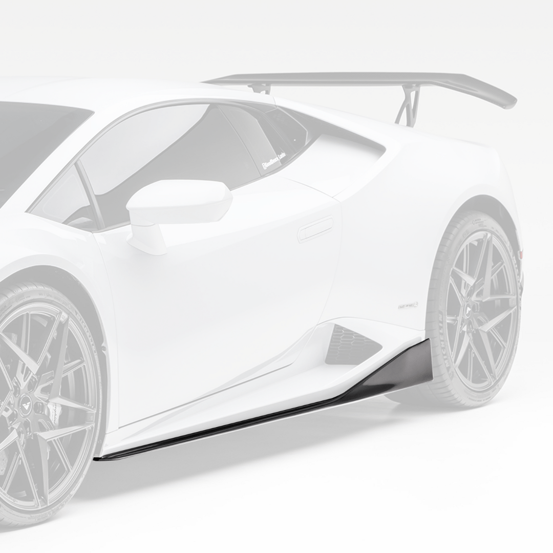 Lamborghini Huracan Mondiale Edizione Aero Side Blades by Vorsteiner - AUTOID - Side Skirts & Winglets - Vorsteiner