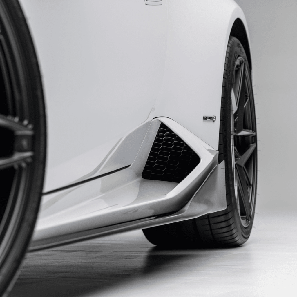 Lamborghini Huracan Mondiale Edizione Aero Side Blades by Vorsteiner - AUTOID® - Side Skirts & Winglets - Vorsteiner