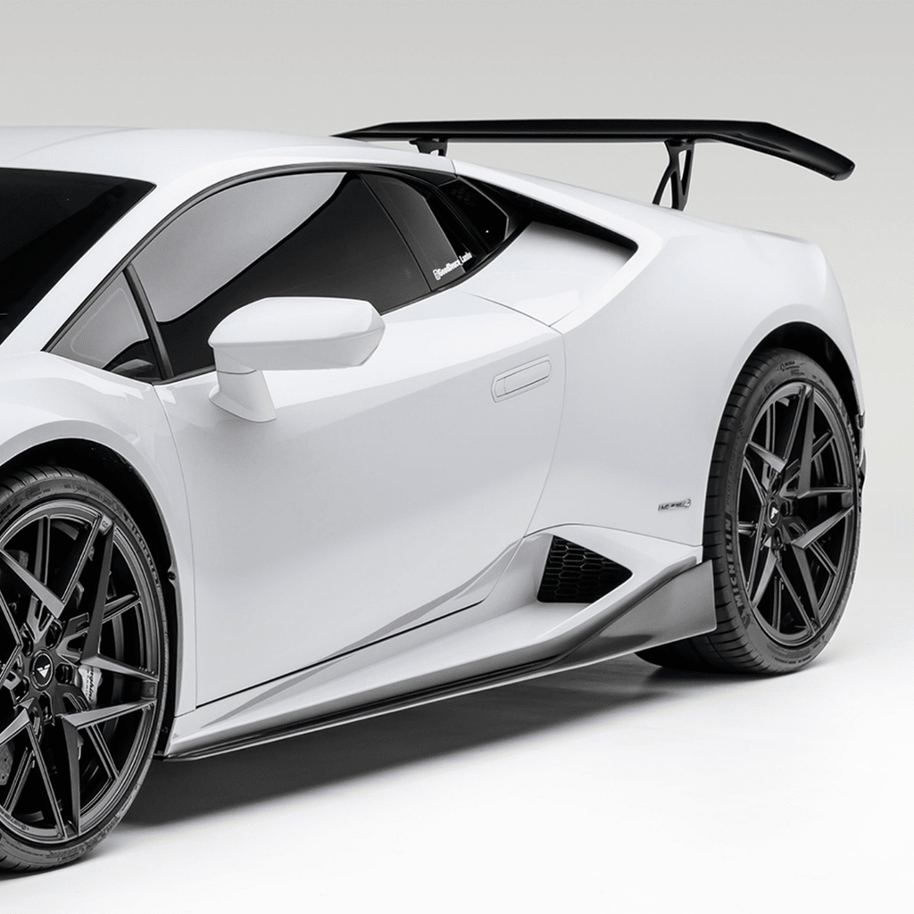 Lamborghini Huracan Mondiale Edizione Aero Side Blades by Vorsteiner - AUTOID® - Side Skirts & Winglets - Vorsteiner