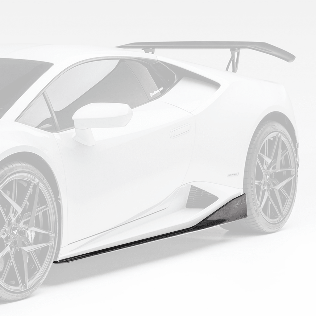 Lamborghini Huracan Mondiale Edizione Aero Side Blades by Vorsteiner - AUTOID® - Side Skirts & Winglets - Vorsteiner