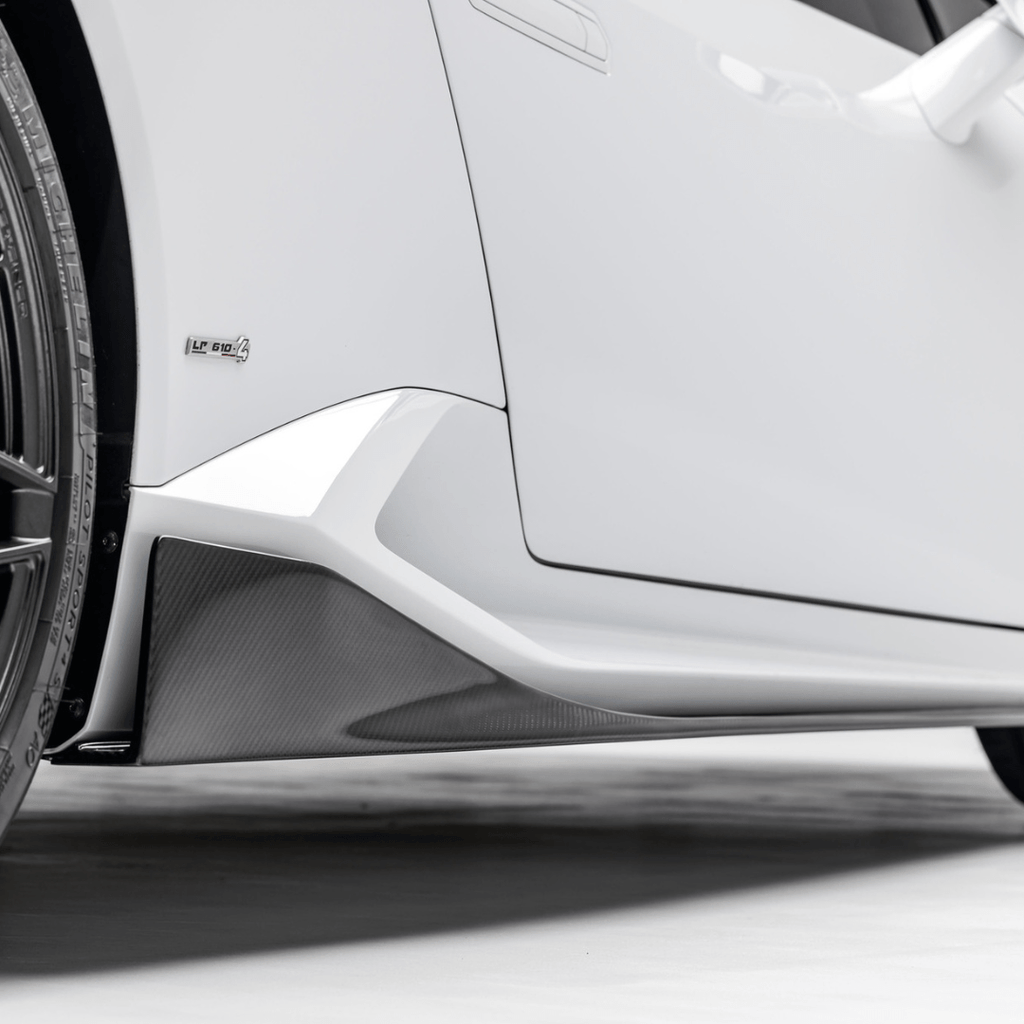 Lamborghini Huracan Mondiale Edizione Aero Side Blades by Vorsteiner - AUTOID - Side Skirts & Winglets - Vorsteiner
