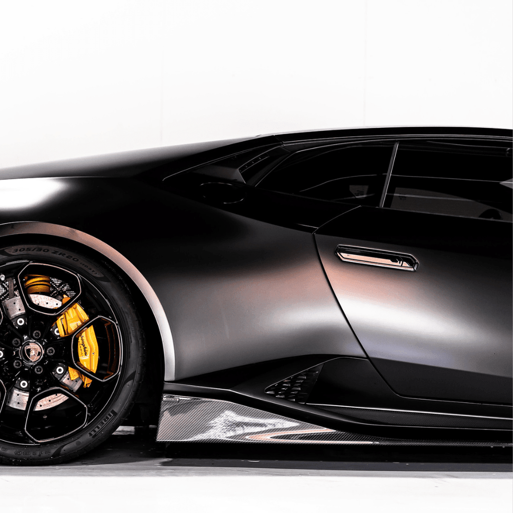 Lamborghini Huracan Mondiale Edizione Aero Side Blades by Vorsteiner - AUTOID® - Side Skirts & Winglets - Vorsteiner