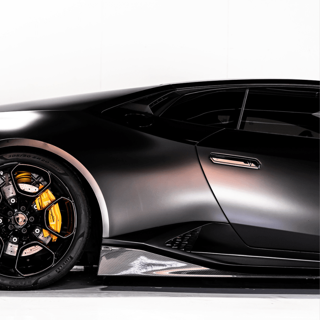 Lamborghini Huracan Mondiale Edizione Aero Side Blades by Vorsteiner - AUTOID® - Side Skirts & Winglets - Vorsteiner