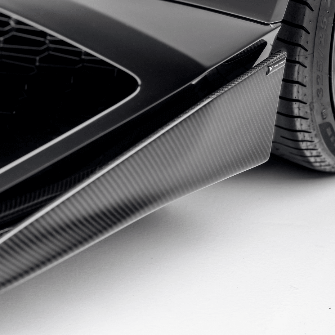 Lamborghini Huracan Mondiale Edizione Aero Side Blades by Vorsteiner - AUTOID® - Side Skirts & Winglets - Vorsteiner