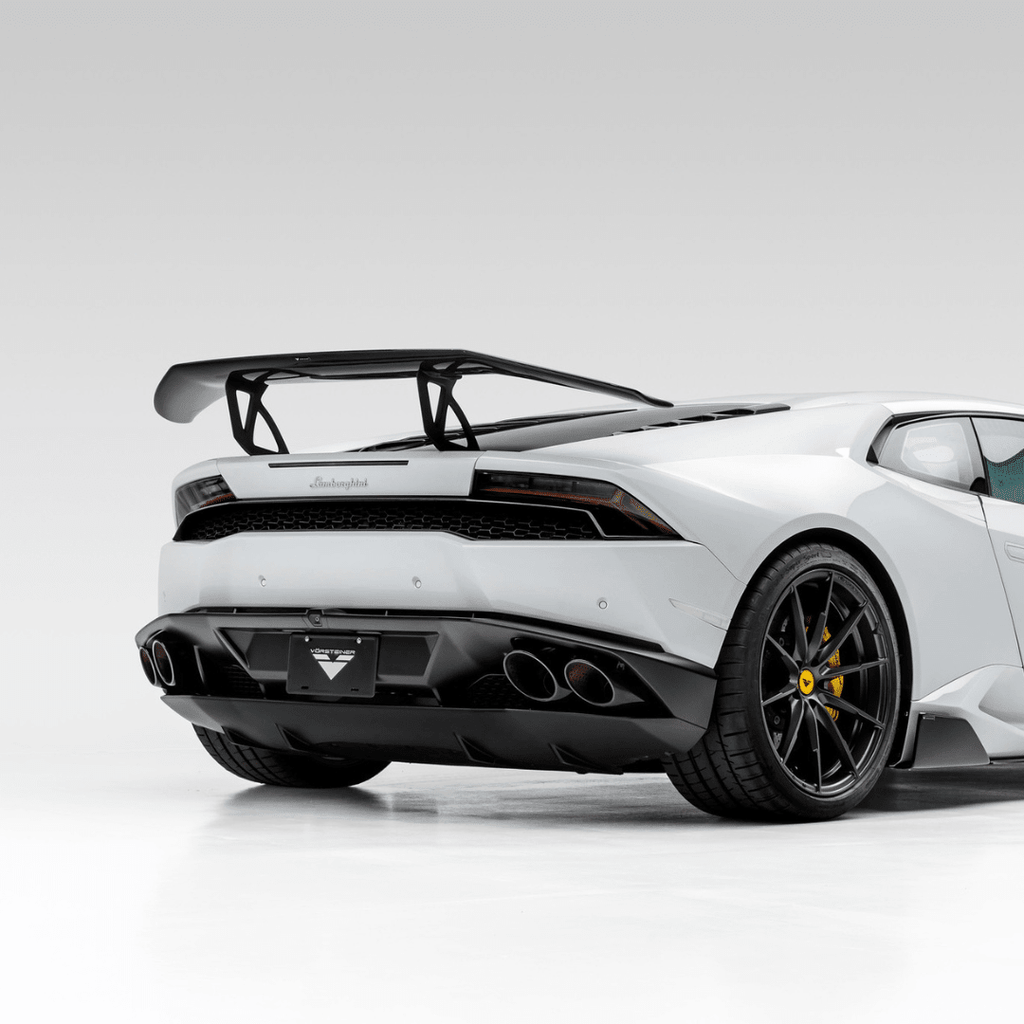 Lamborghini Huracan Mondiale Edizione Aero Wing Blade w/ Aluminum Uprights - AUTOID® - Rear Wings - Vorsteiner